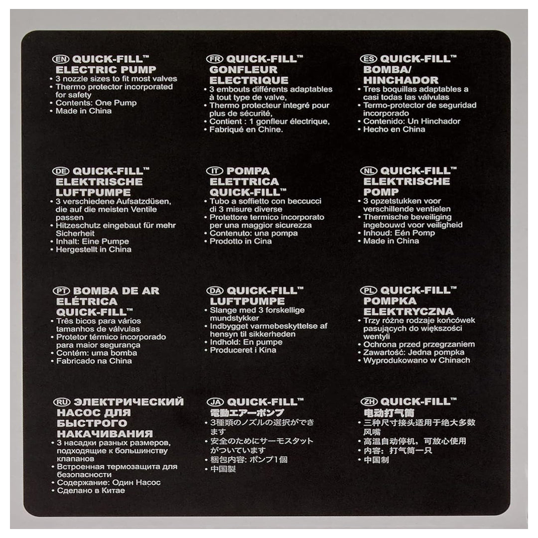 Inflador Eléctrico INTEX 220-240v con Boquillas Invertibles