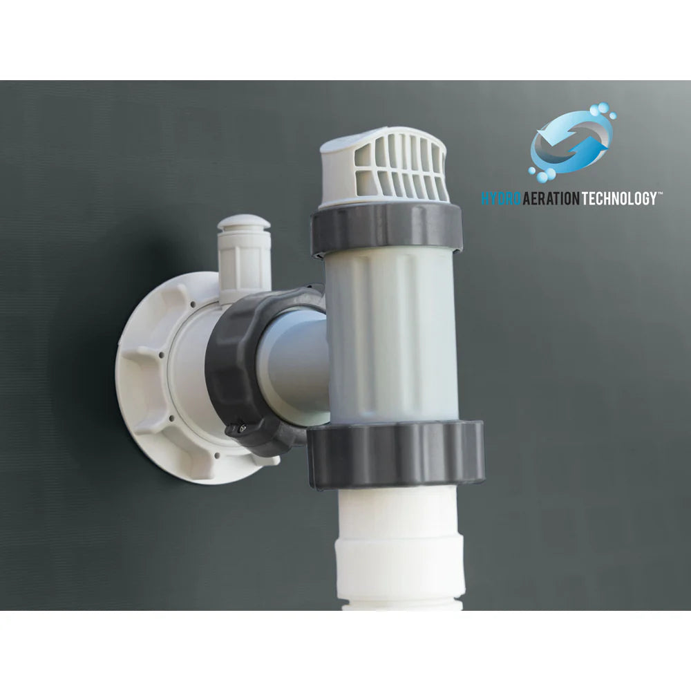 Piscina Ultra XTR Frame INTEX 488 x 122 cm, 19.156L, con Bomba de Arena, Escalera, Cobertor y Tapiz