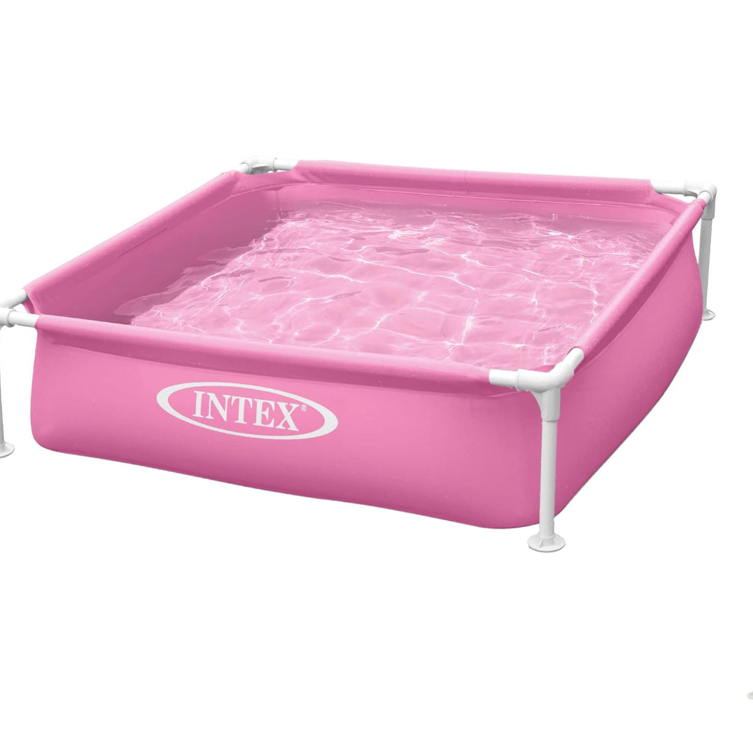 Piscina Estructural INTEX Mini Small Frame 1.22x30cm, 337L Rosada