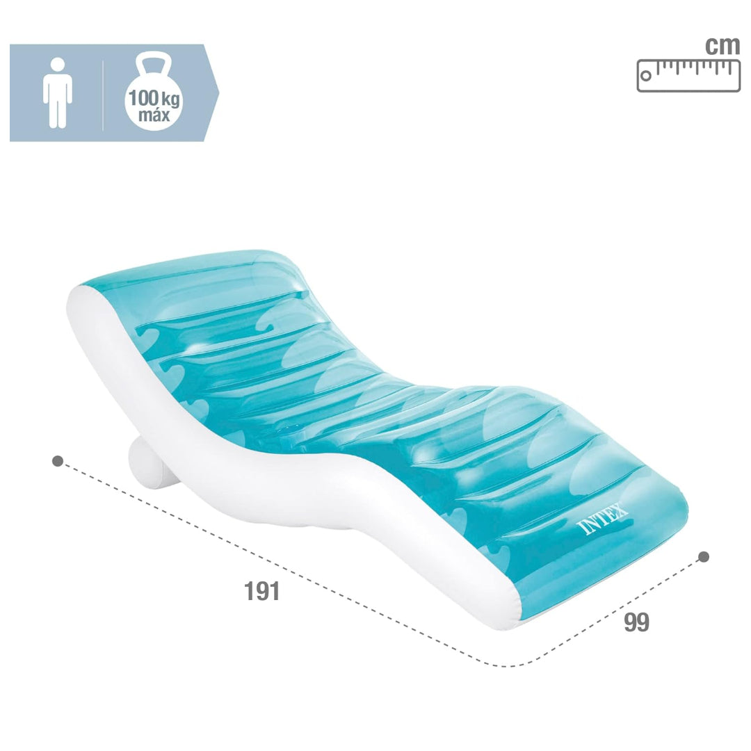 Colchoneta Inflable INTEX Splash Lounge 191 x 99 cm
