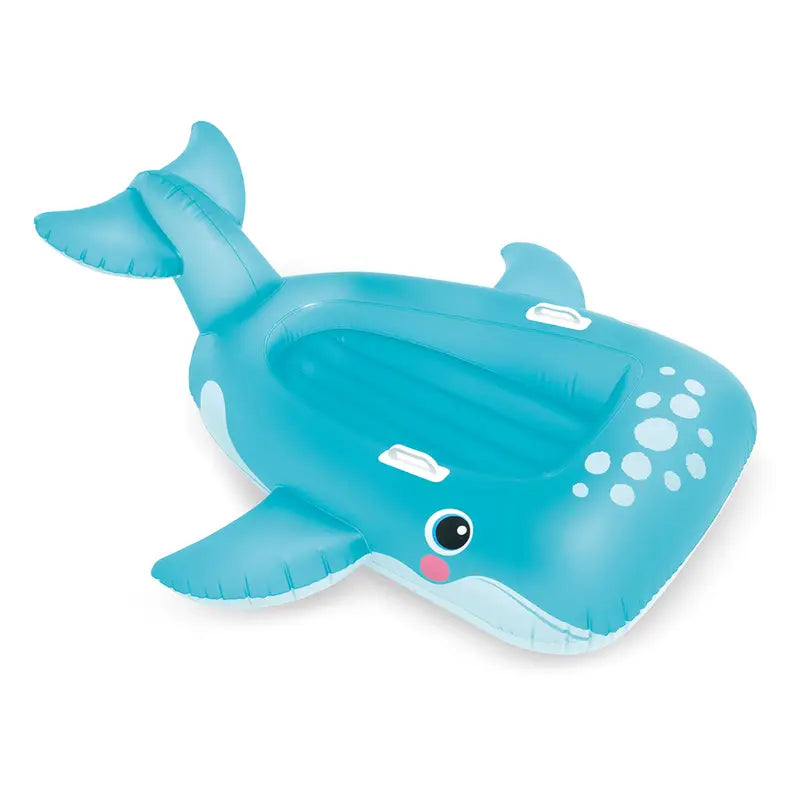 Flotador Inflable Montable INTEX Ballena Azul