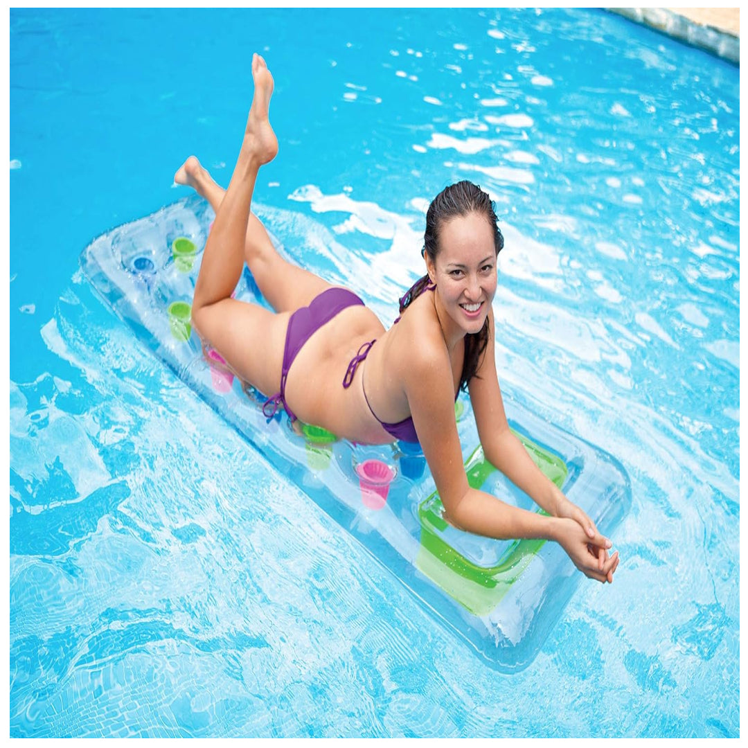 Colchoneta Inflable INTEX F18-Pocket SunTanner Mats