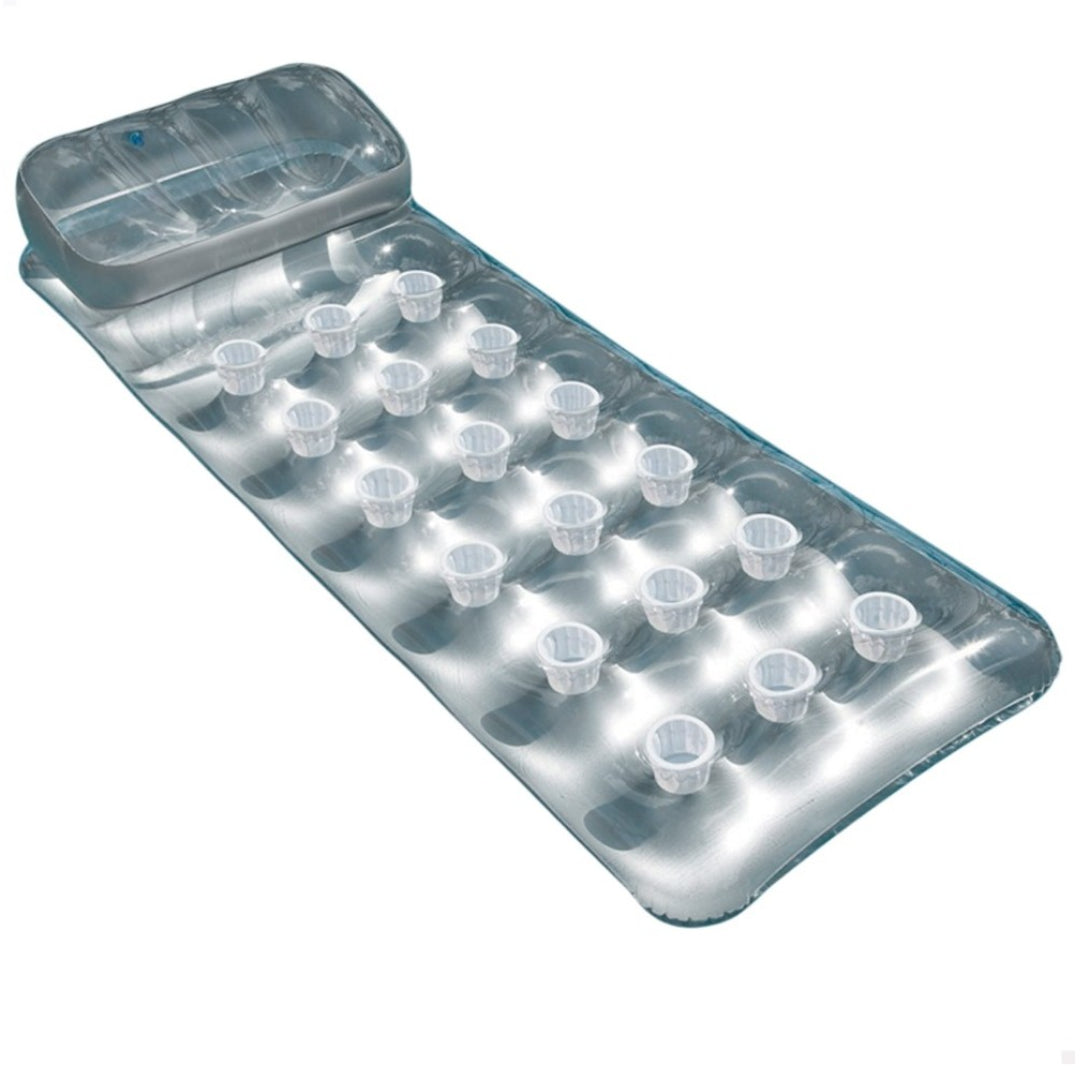 Colchoneta Inflable INTEX 18-Pocket Fashion Mat 188 x 71 cm