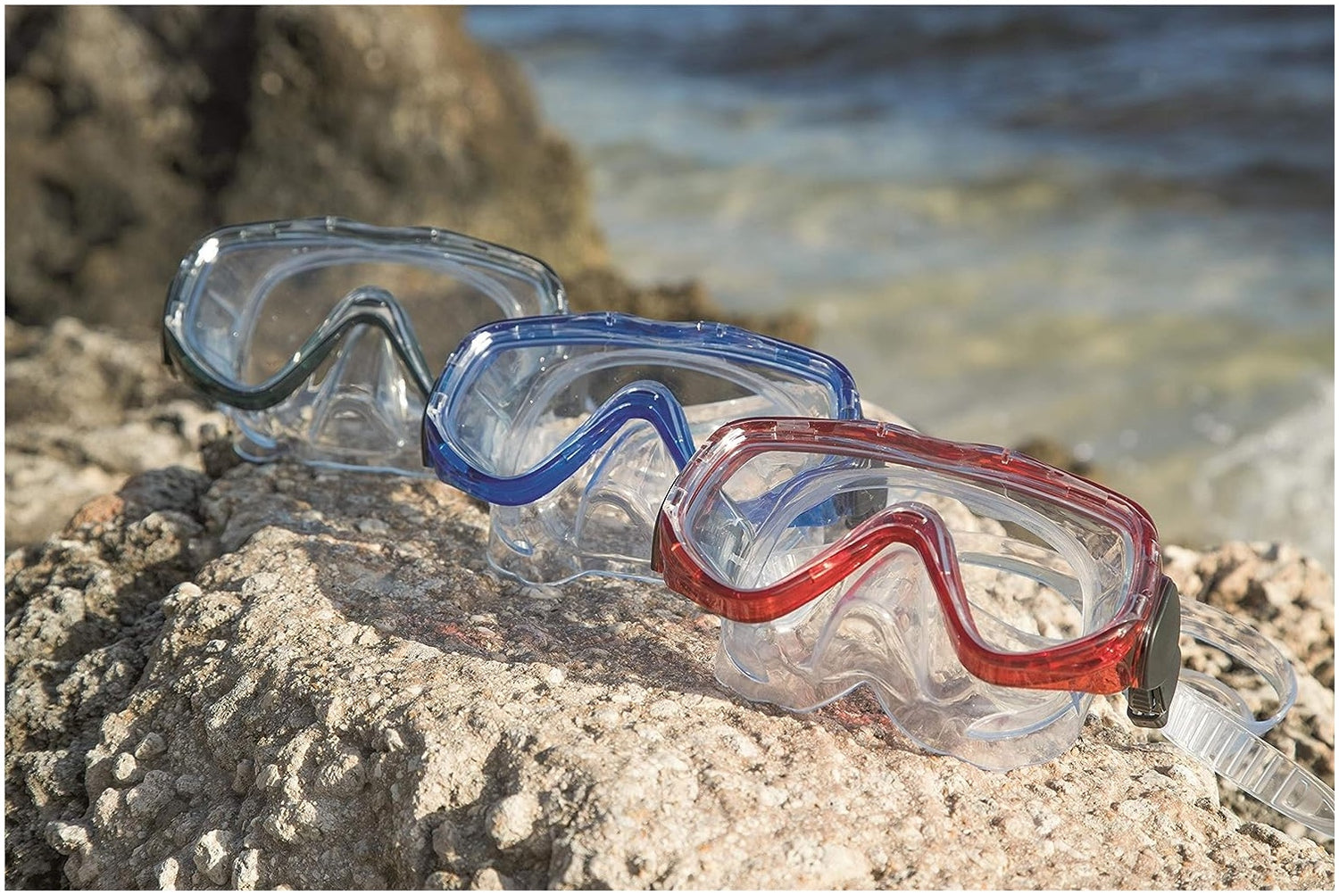 Máscara de Buceo Bestway Hydro-Swim Blue Devil 14+