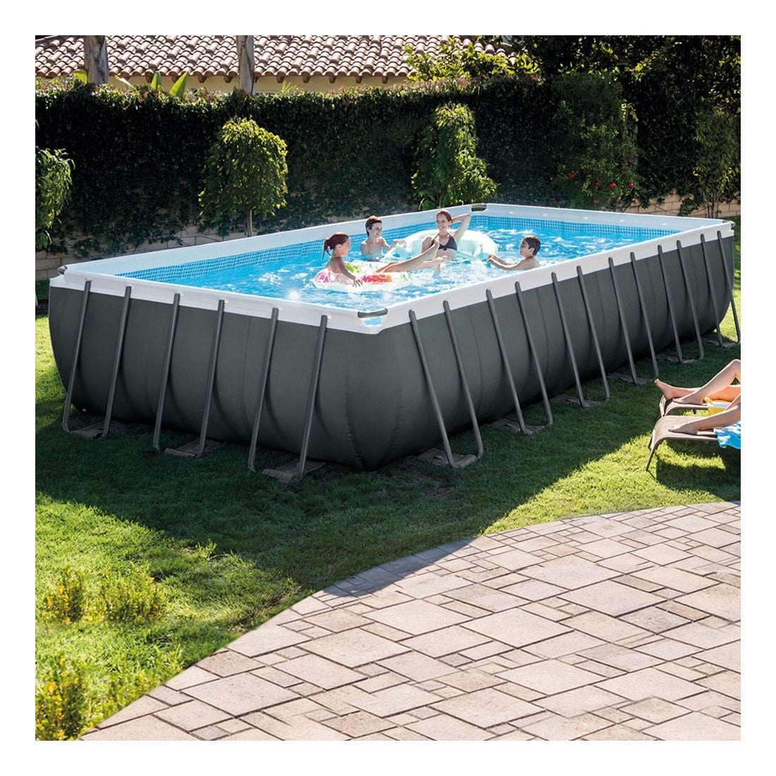Piscina Estructural INTEX Ultra XTR Frame 7.32m x 3.66m x 1.32m, 31.805 Litros