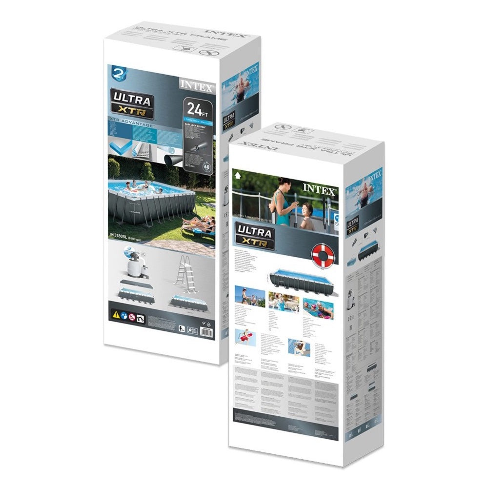 Piscina Estructural INTEX Ultra XTR Frame 7.32m x 3.66m x 1.32m, 31.805 Litros