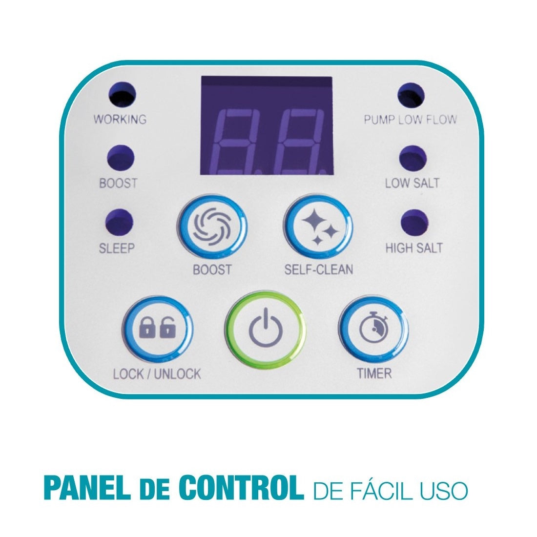 Clorador Salino INTEX Krystal Clear QS400