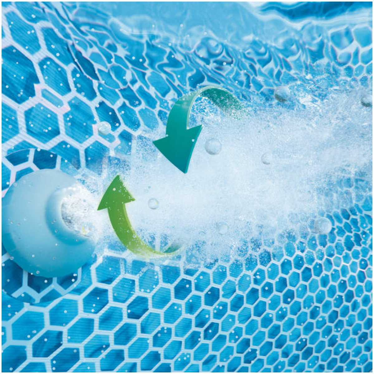 Piscina Estructural Redonda INTEX Prism Frame, 457x107cm, 14.614L. Con Bomba, Escalera y Cobertor