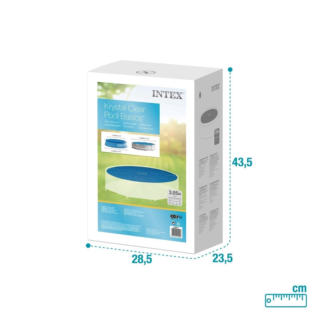 Cobertor Solar Piscina INTEX 3.05m