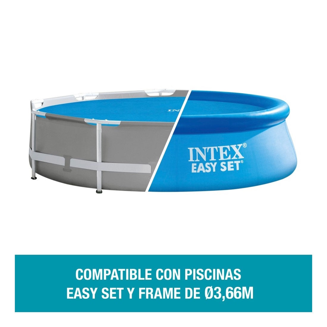 Cobertor Solar Piscina INTEX 3.66m