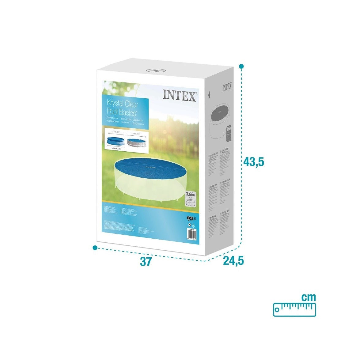 Cobertor Solar Piscina INTEX 3.66m