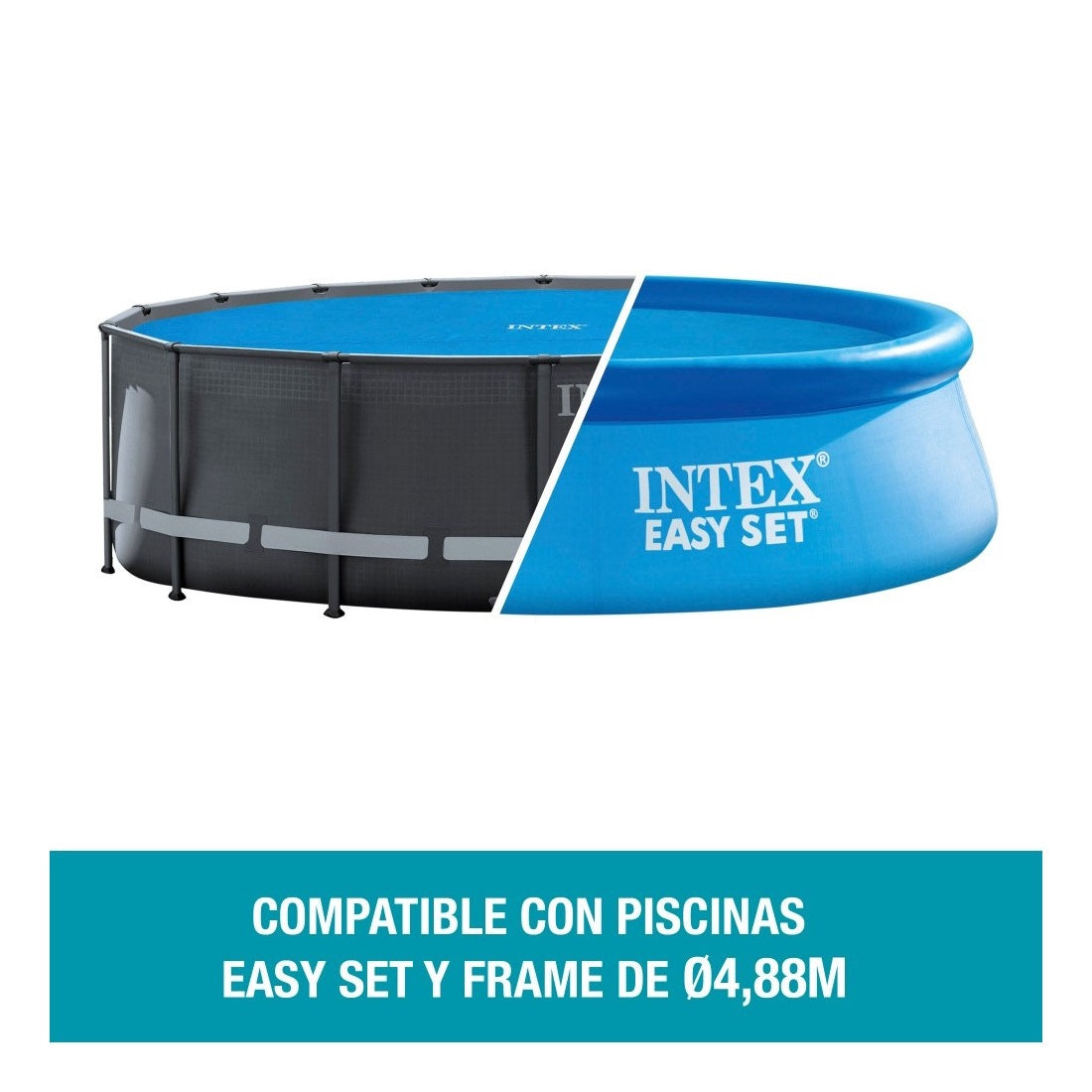 Cobertor Solar Piscina INTEX 4.88m