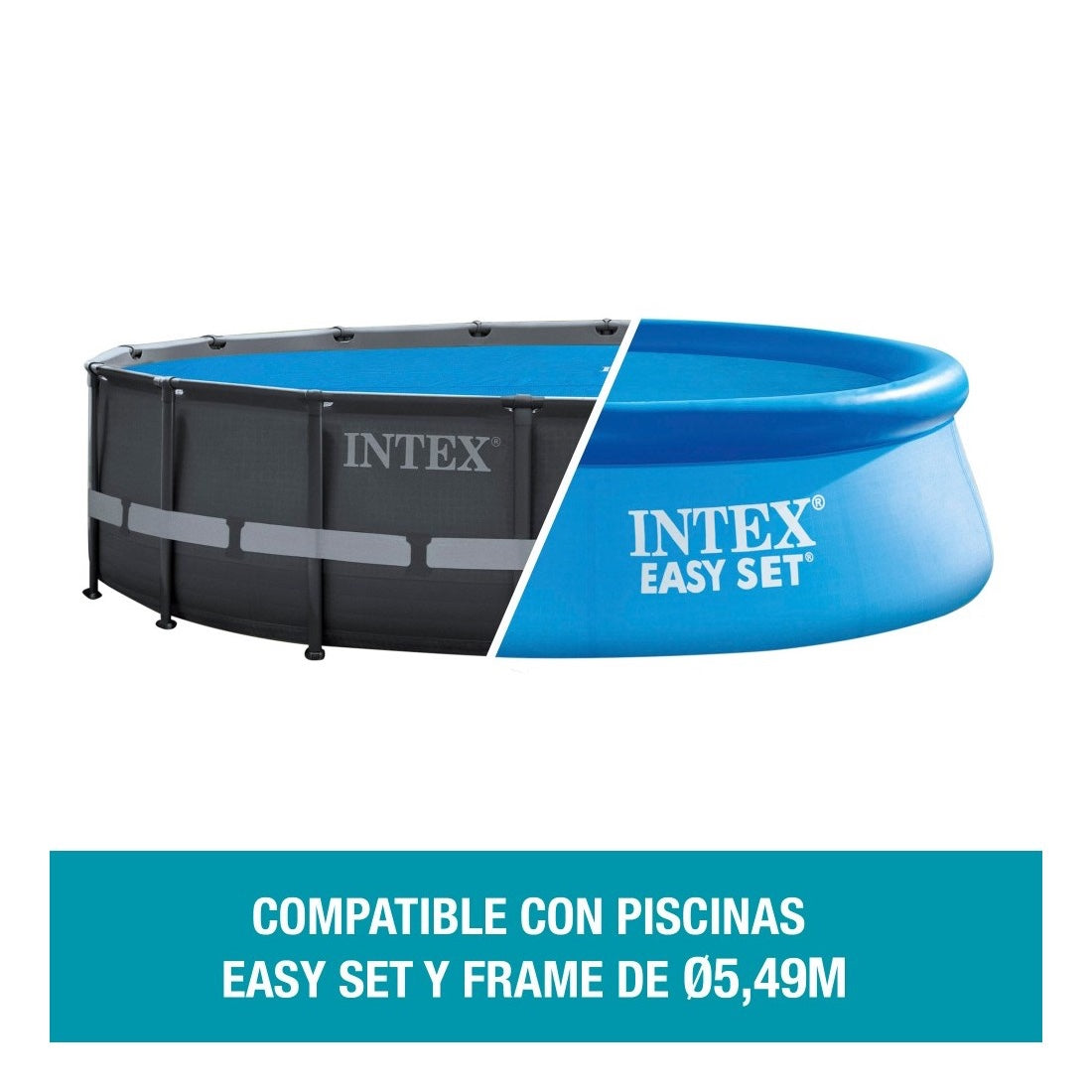 Cobertor Solar Piscina INTEX 5.49m