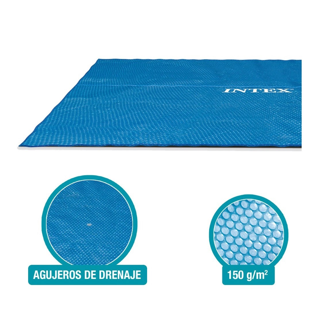 Cobertor Solar INTEX para Piscinas de 4 x 2m