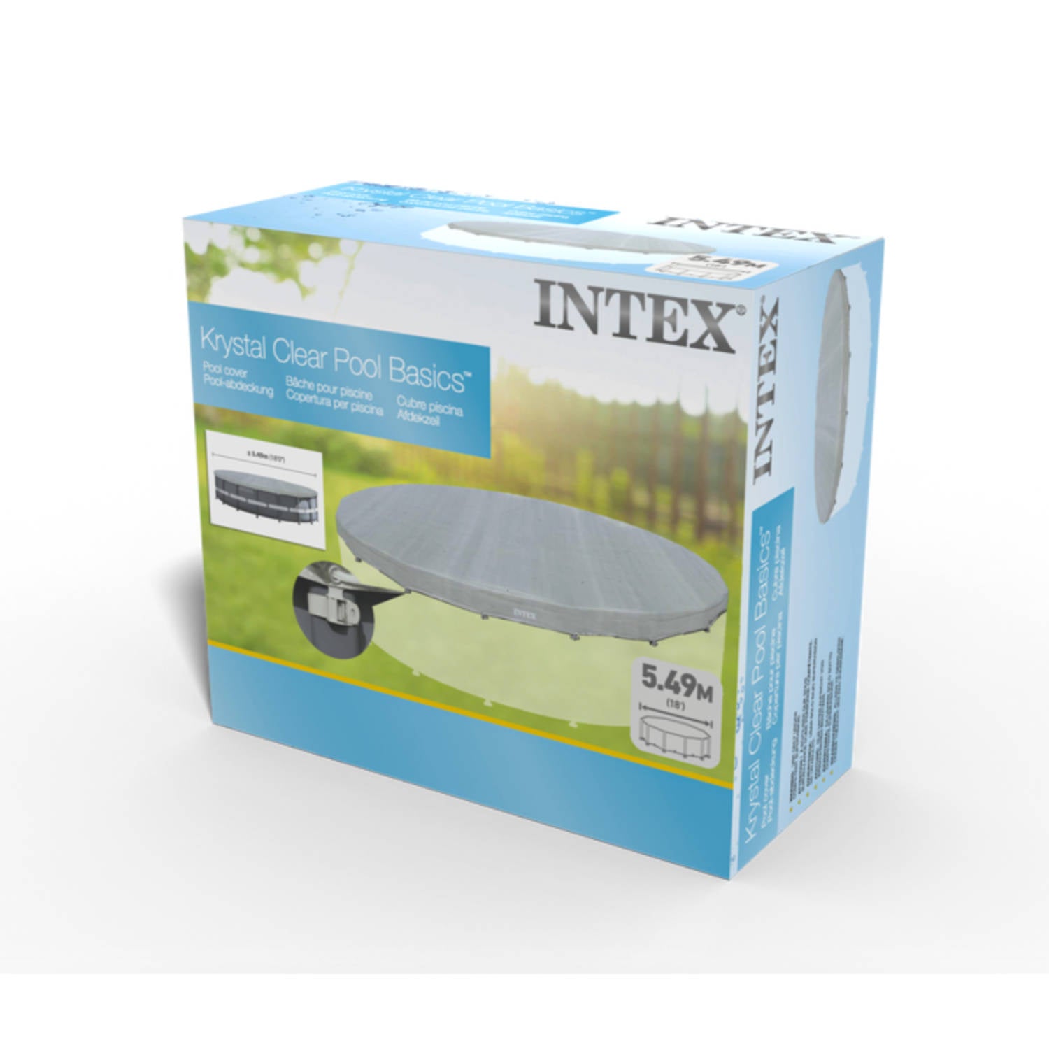 Cobertor para Piscina Estructural INTEX de 549 cm