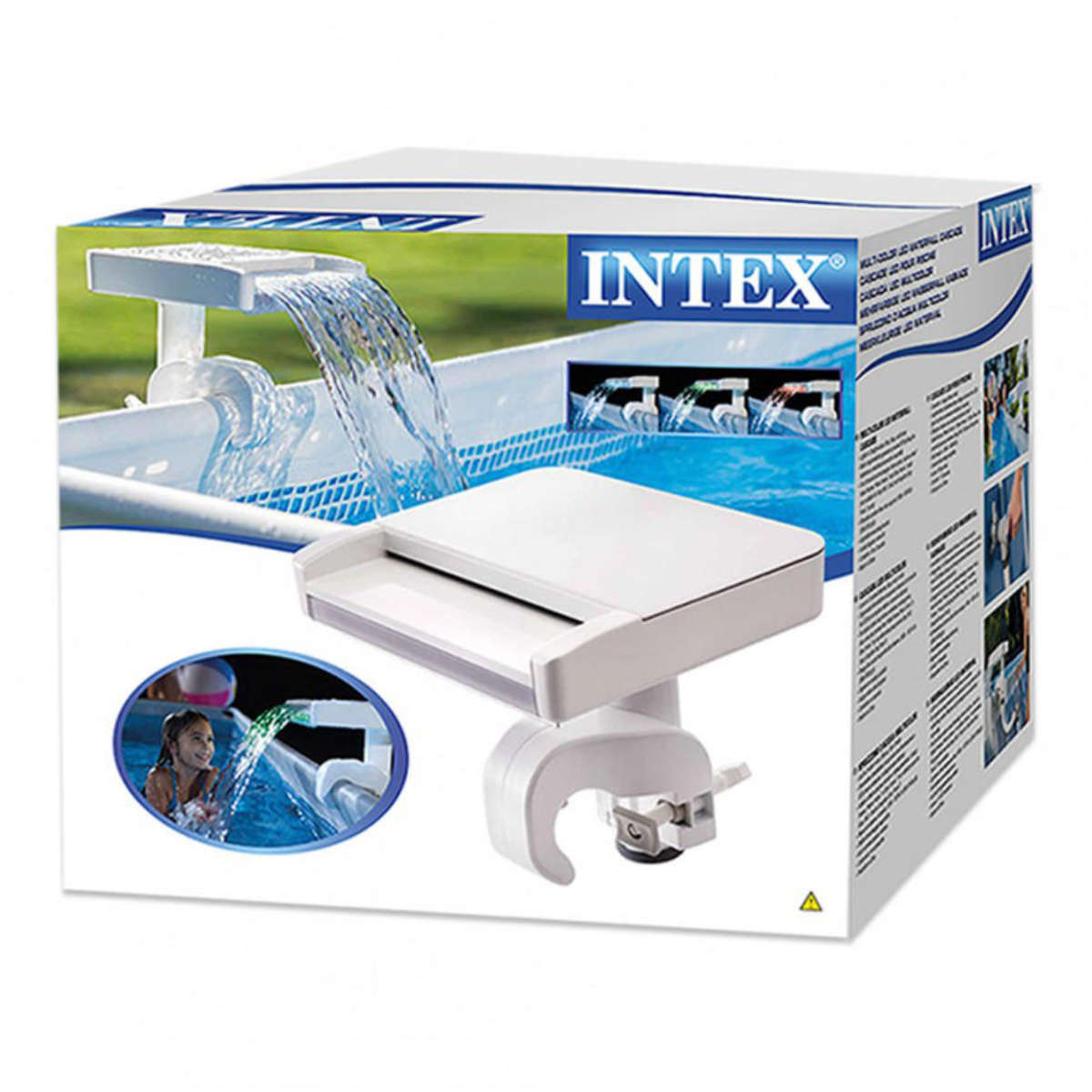 Cascada Led Multi-color para Piscina Estructural INTEX