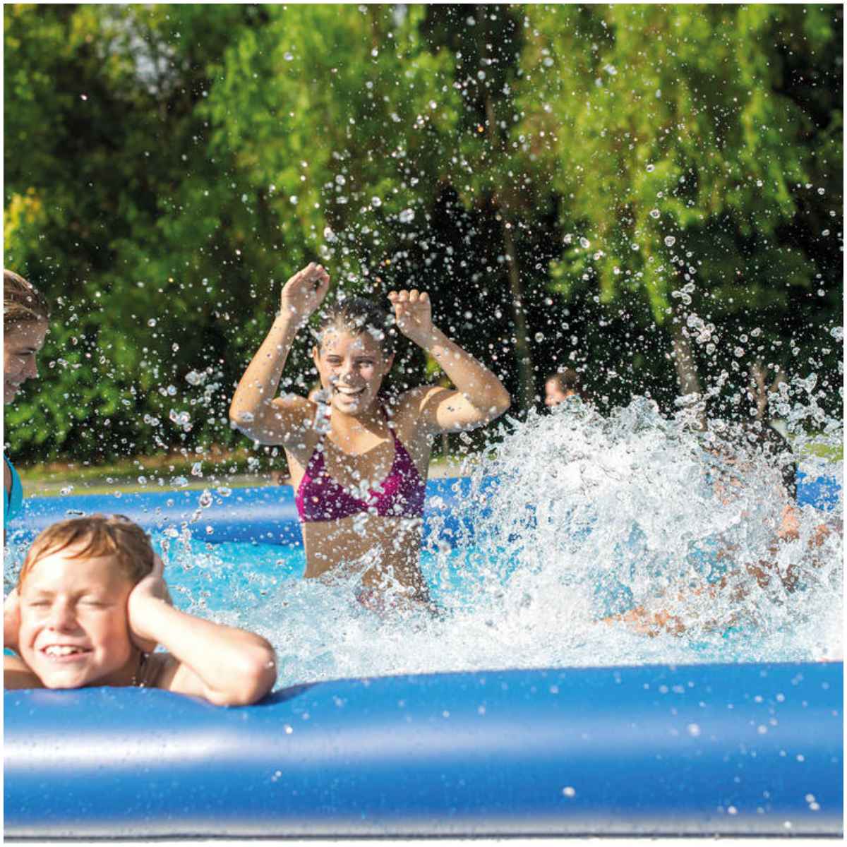 Piscina Fast Set Redonda INTEX 396 x 84 cm, 7.290 Litros, con Bomba de Filtro