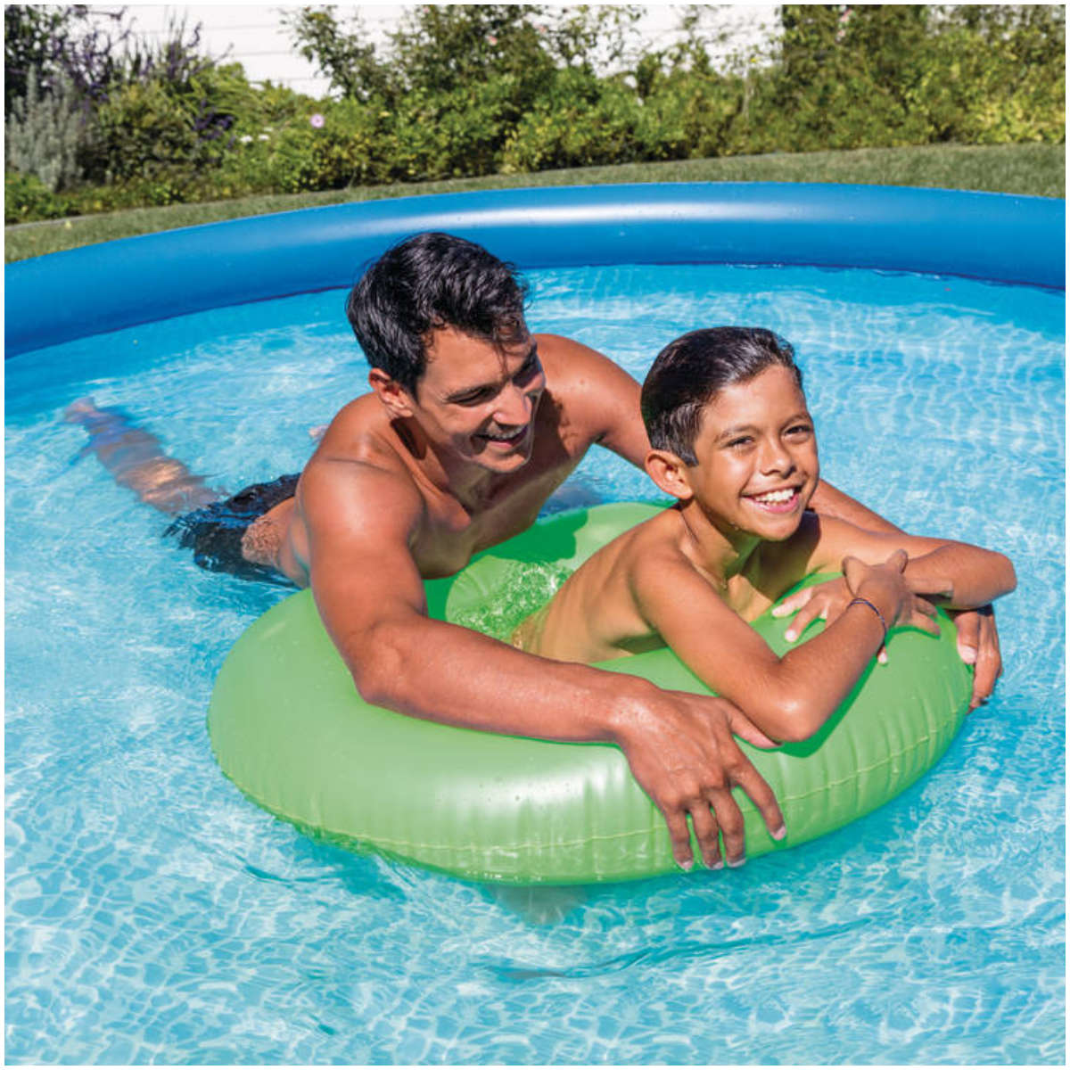Piscina Fast Set Redonda INTEX 396 x 84 cm, 7.290 Litros, con Bomba de Filtro