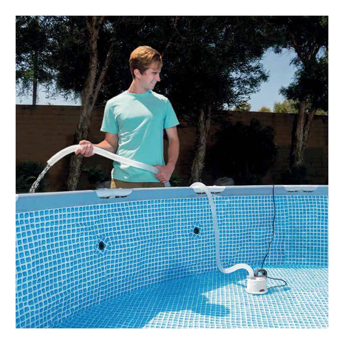 Bomba de Vaciado Drenaje para Piscinas Estructurales INTEX