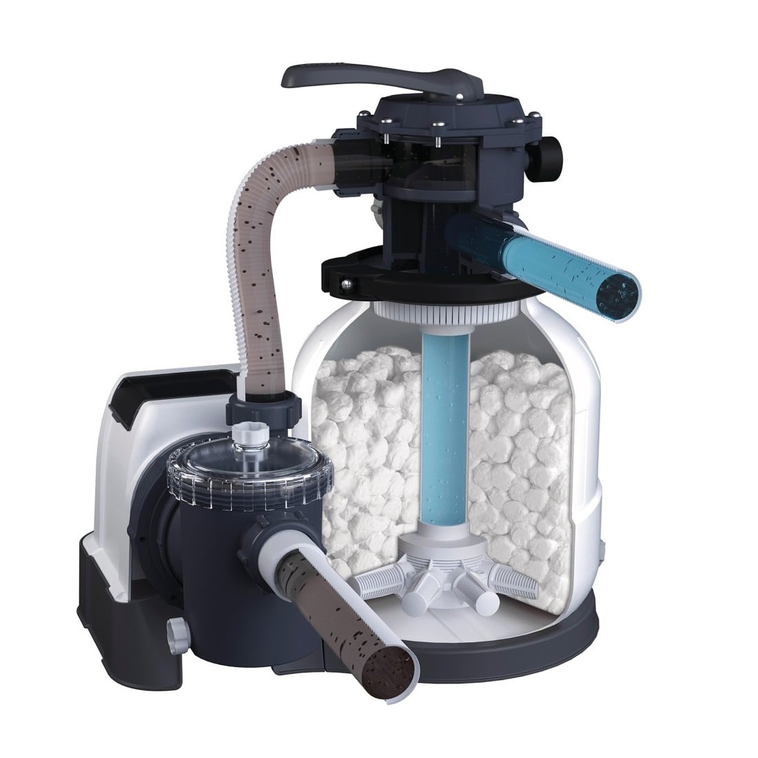 500g Bolas Filtrantes Piscina para Filtro de Arena INTEX