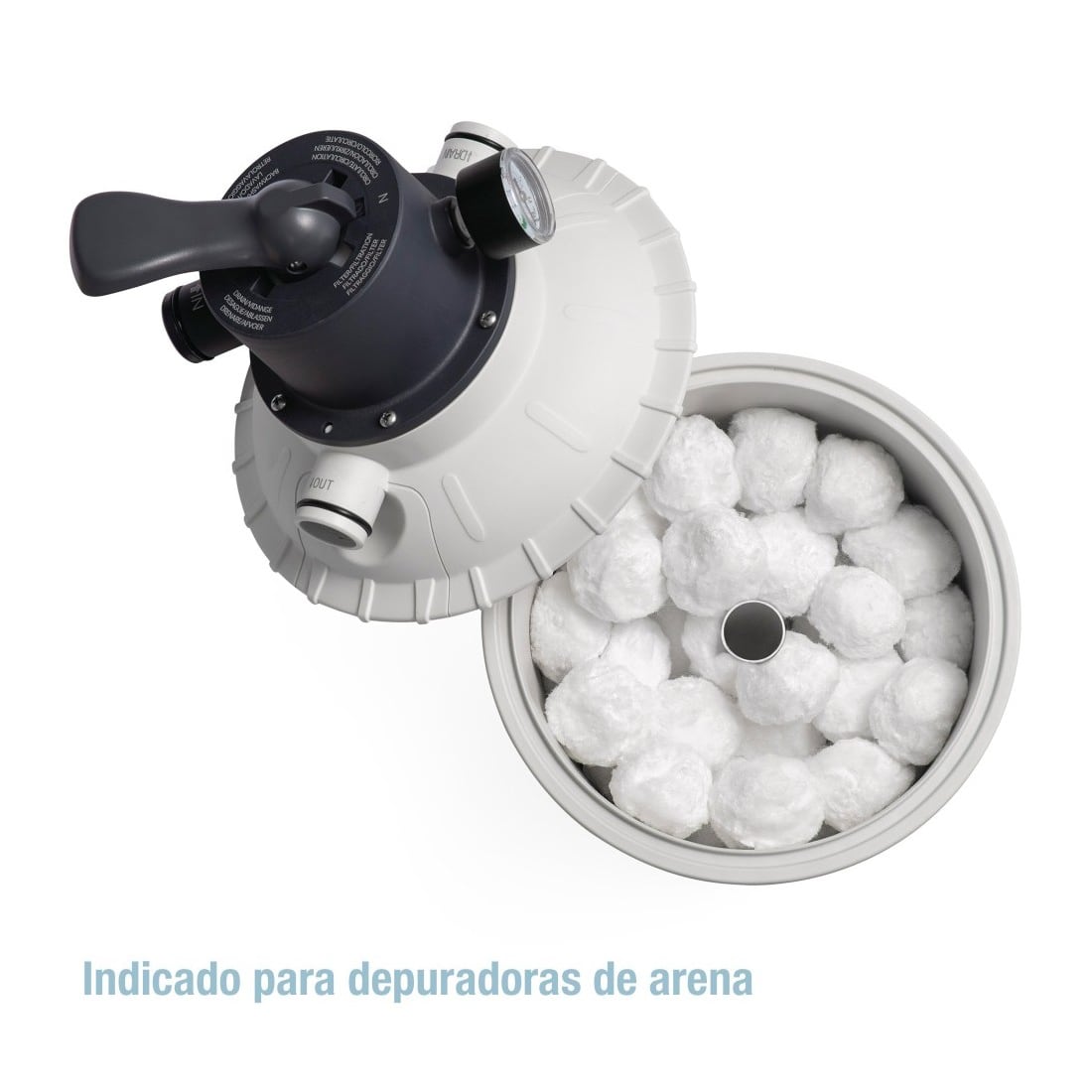 500g Bolas Filtrantes Piscina para Filtro de Arena INTEX