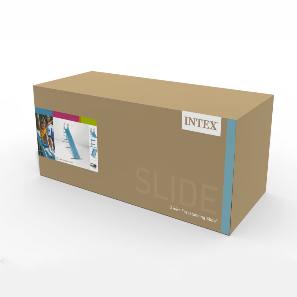 Resbalín Tobogan INTEX 147 x 84 x 251 cm 3 Escalones