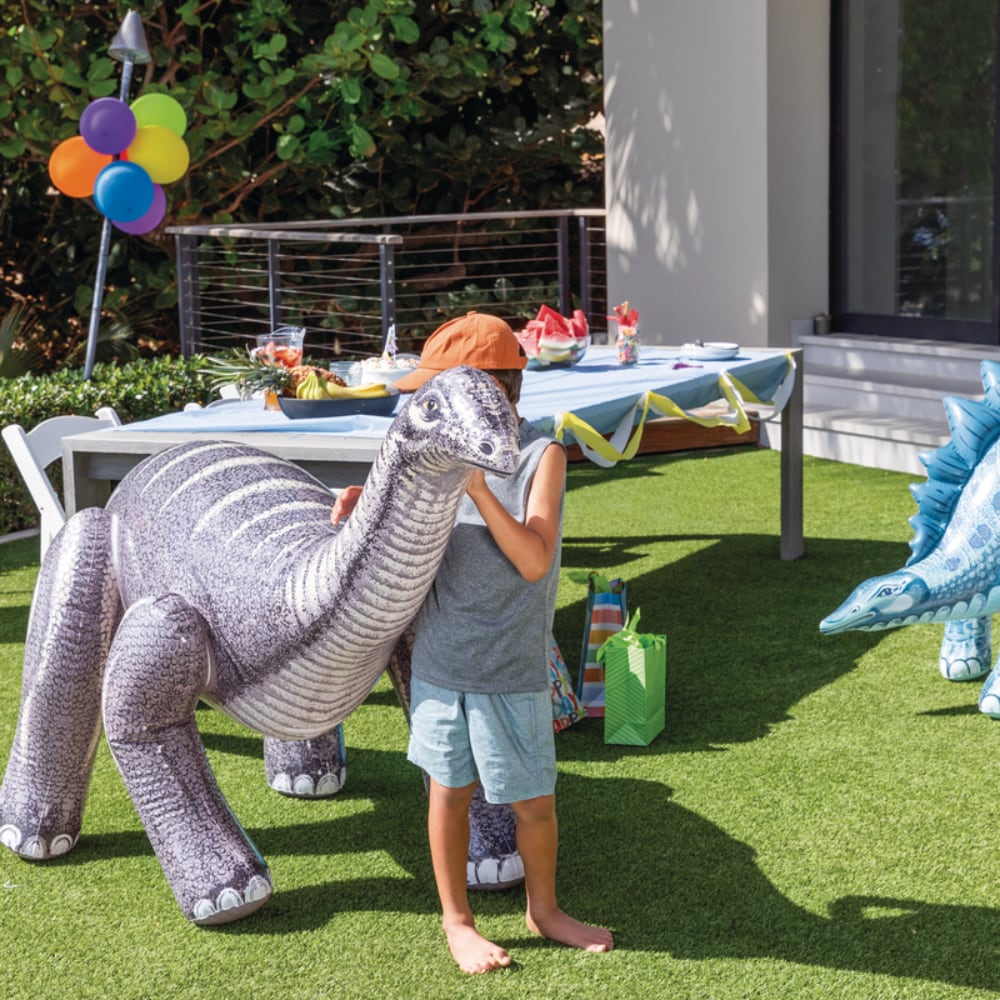 Dinosaurio Inflable INTEX Jurassic Dino Pals para Niños 3 Años+