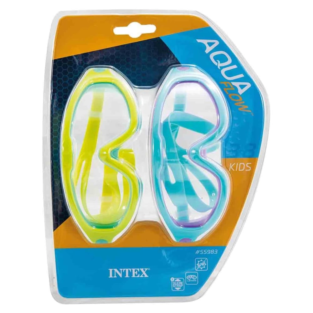 Set de 2 Máscaras de Natación Kids INTEX 3 a 8 Años