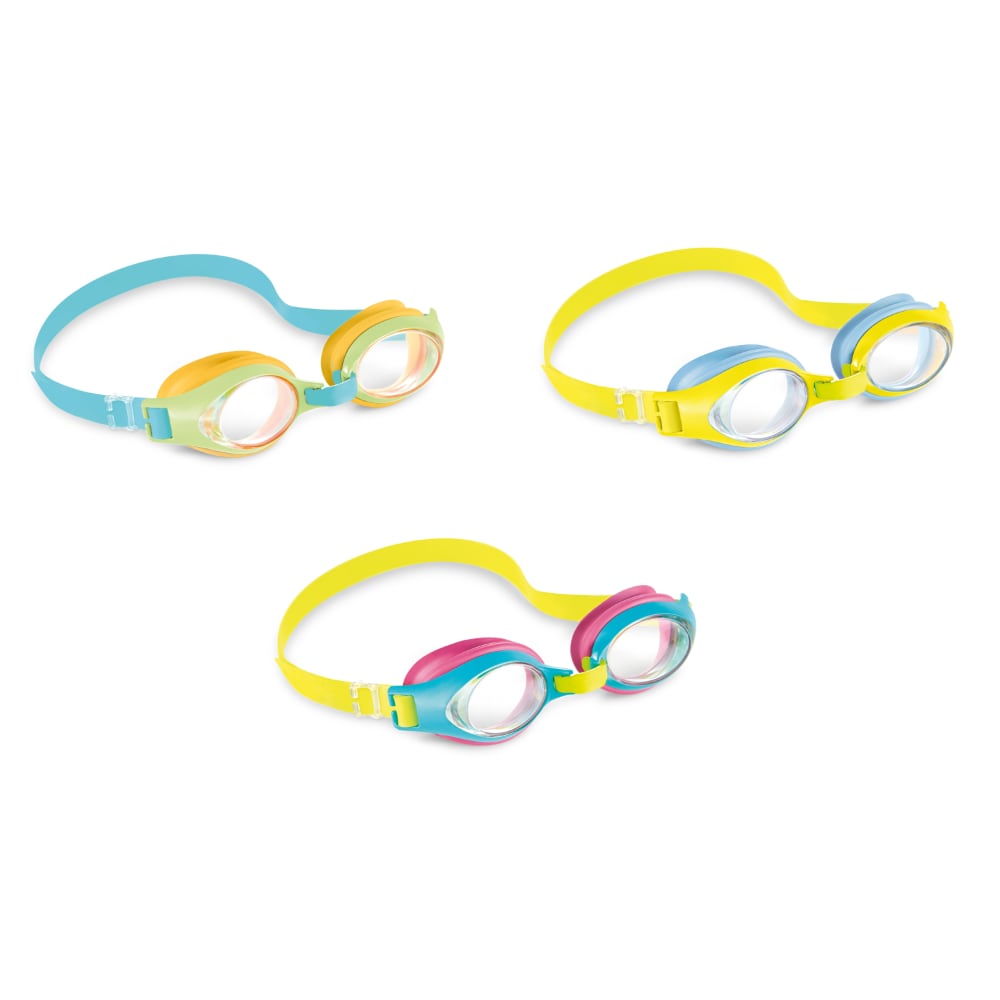 Lentes de Natación Kids INTEX Aqua Flow 3-8 Años