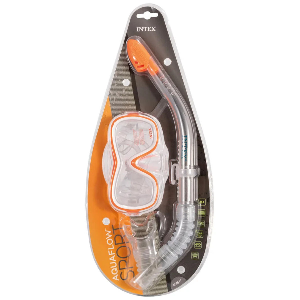 Set de Buceo Infantil INTEX Snorkel Wave Rider 8+