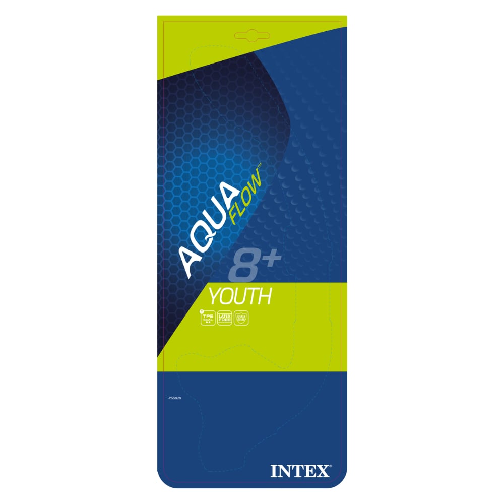 Tubo Snorkel para Niños INTEX Talla 8+ Easy Flow