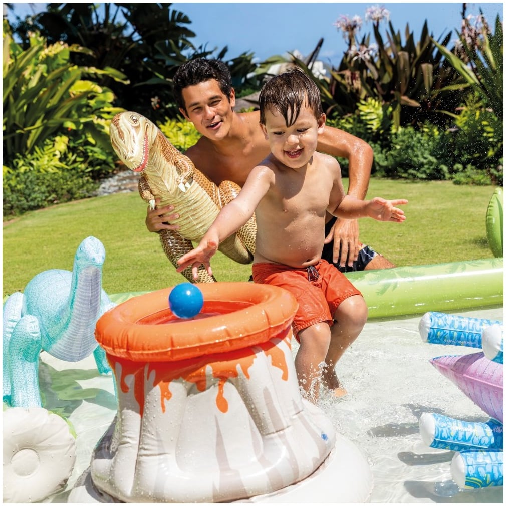 Piscina Centro de Juegos Acuático INTEX Mundo Jurásico