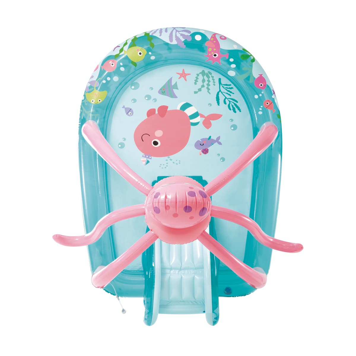 Piscina Centro de Juegos con Aspersor INTEX Friendly Octopus