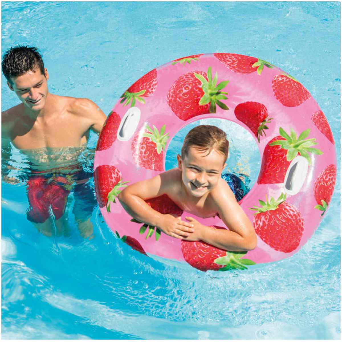 Flotador Circular Frutas Tropicales INTEX