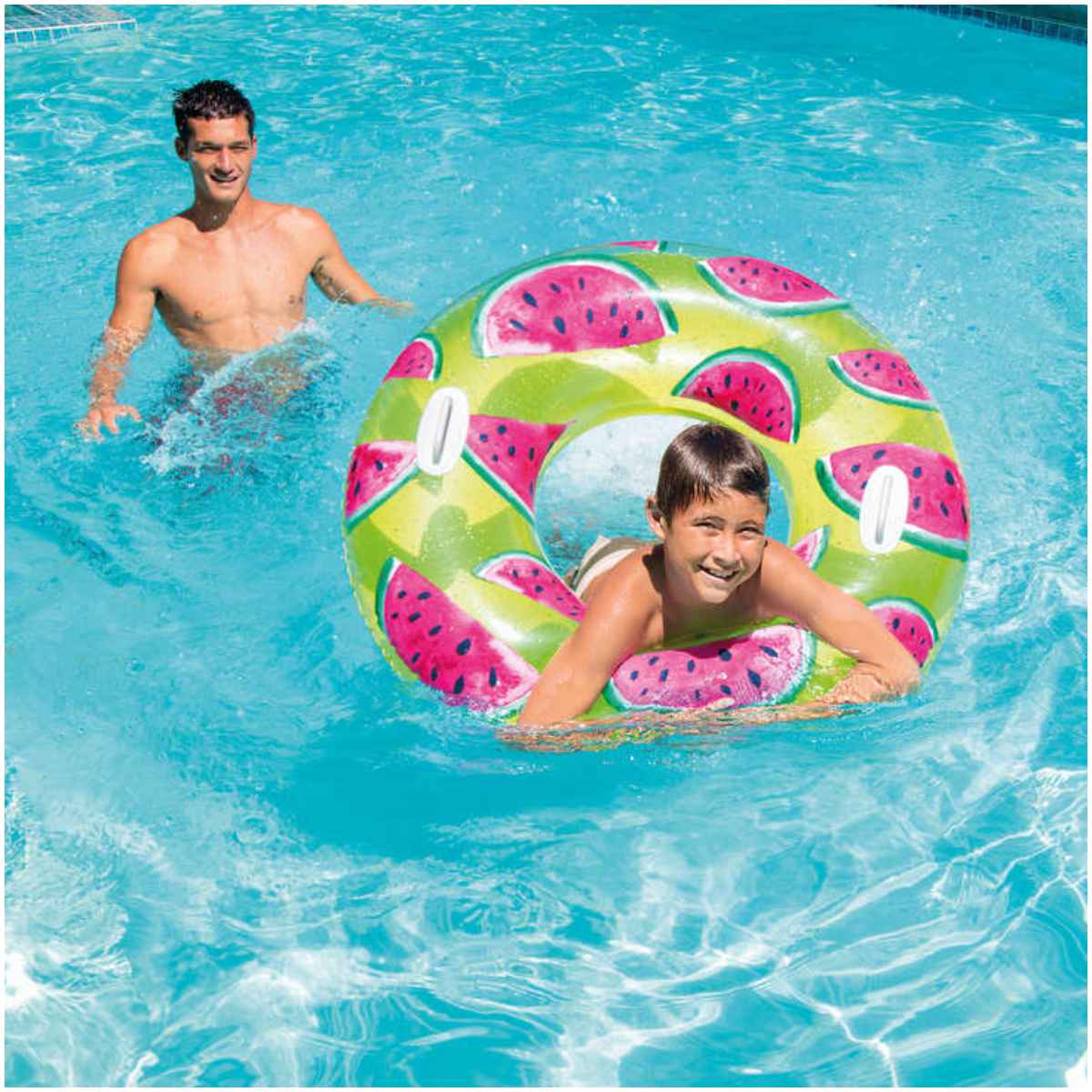 Flotador Circular Frutas Tropicales INTEX
