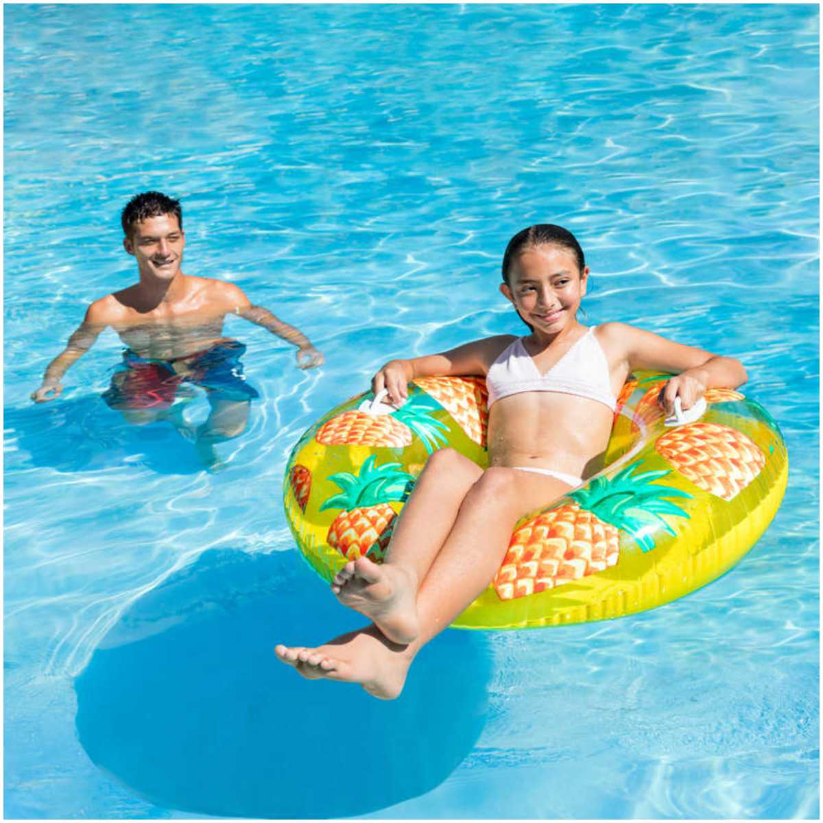 Flotador Circular Frutas Tropicales INTEX