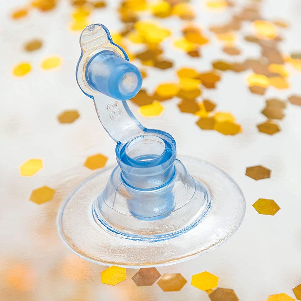 Flotador Anillo Transparente Glitter INTEX