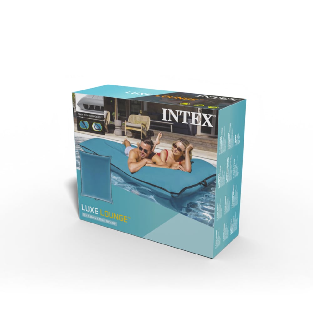 Colchoneta Inflable INTEX Luxe Lounge 198 x 157 cm