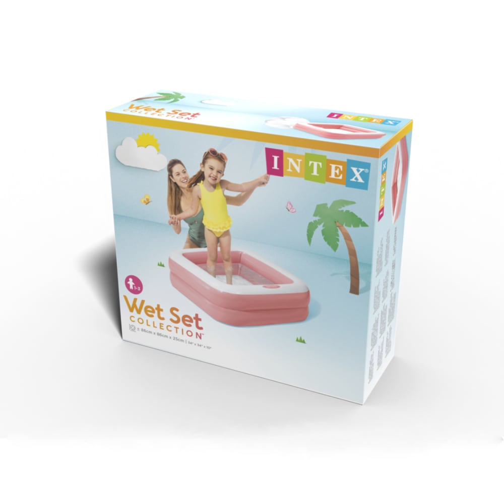 Piscina Inflable para Bebé INTEX 85cm x 85cm x 23cm 57 L