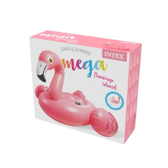 Flotador Flamenco Gigante Inflable INTEX 203 x 196 x 124 cm