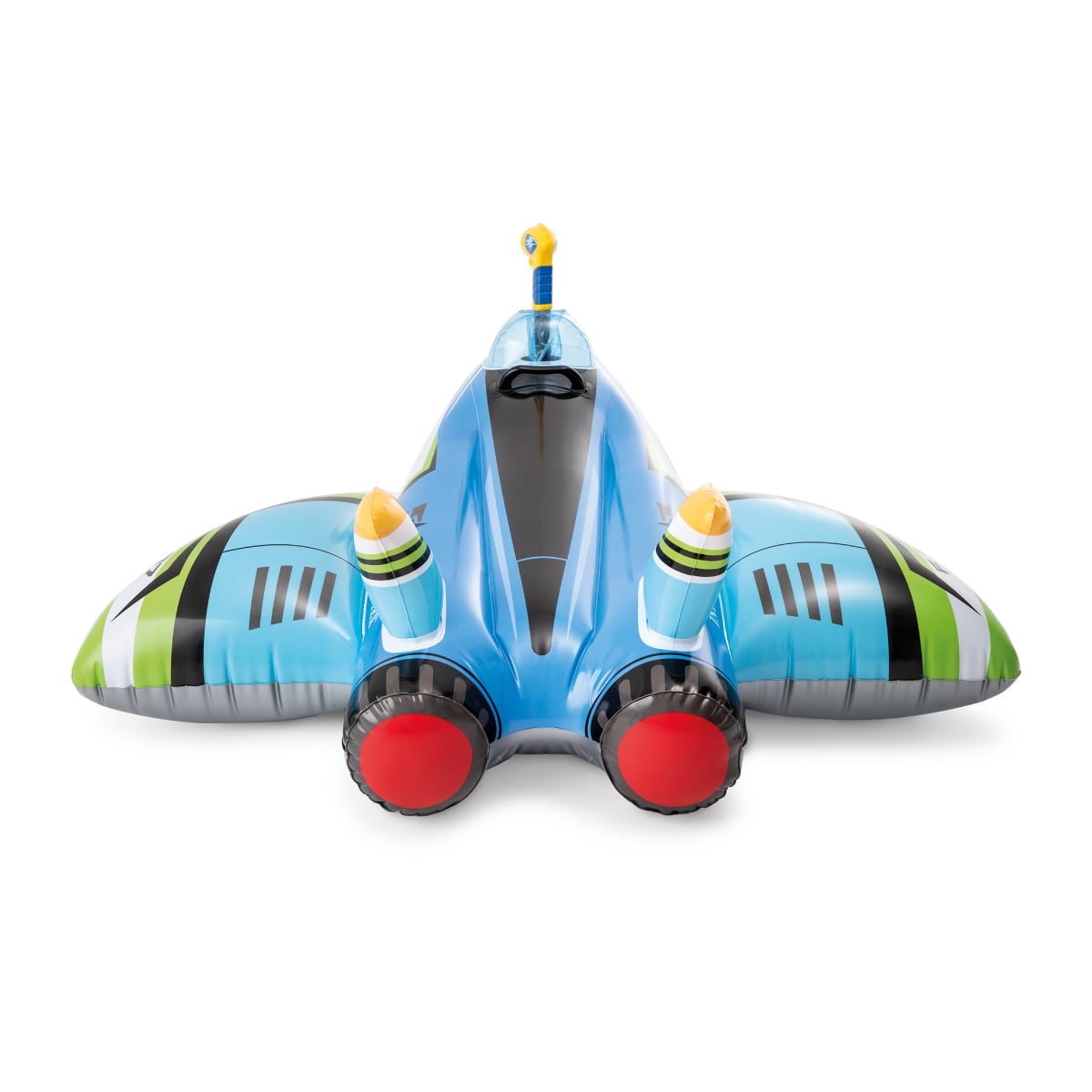 Flotador Inflable Avión con Pistola Lanza Agua INTEX 117x117 cm