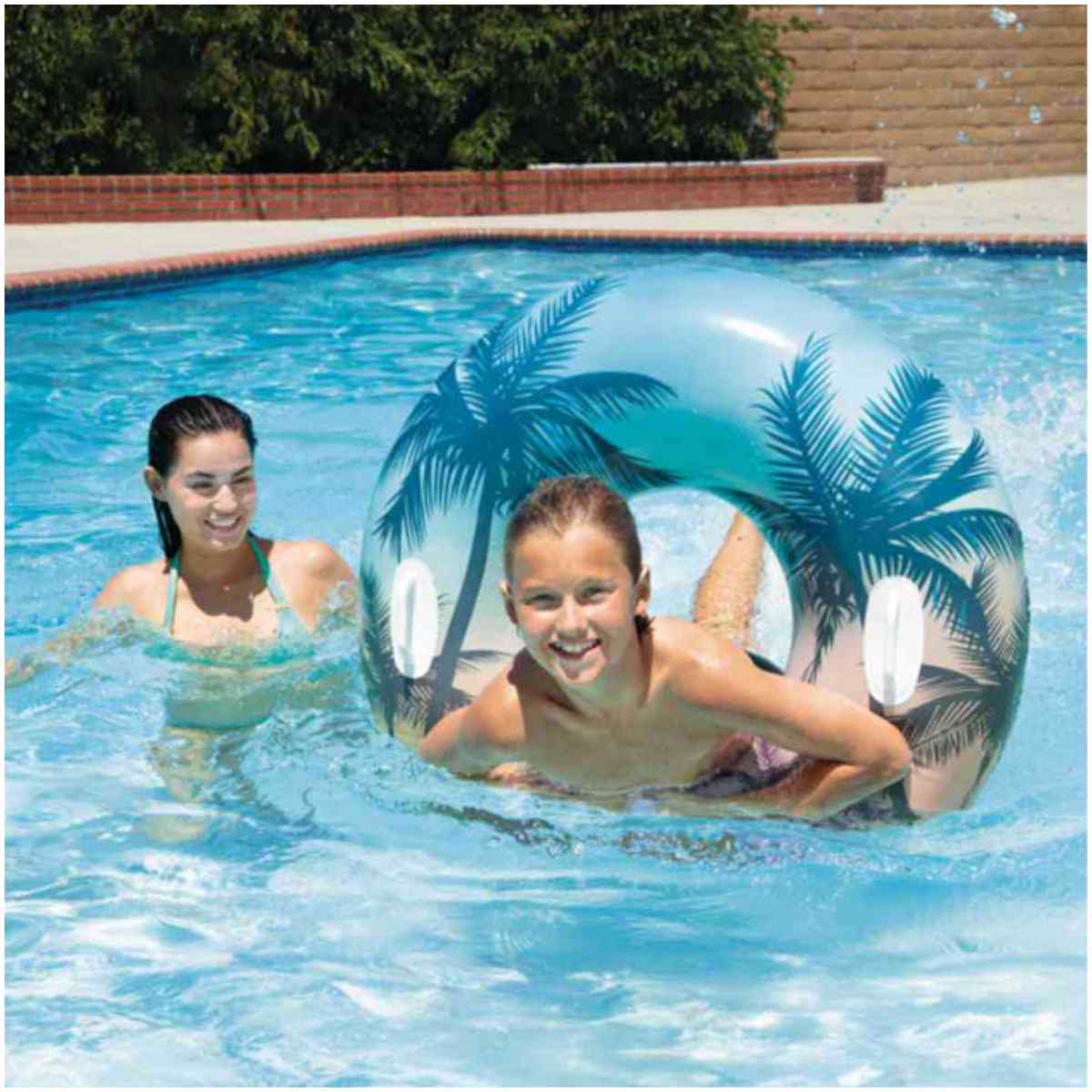 Flotador Inflable Aro Tropical INTEX Dreams Tubes 97 cm