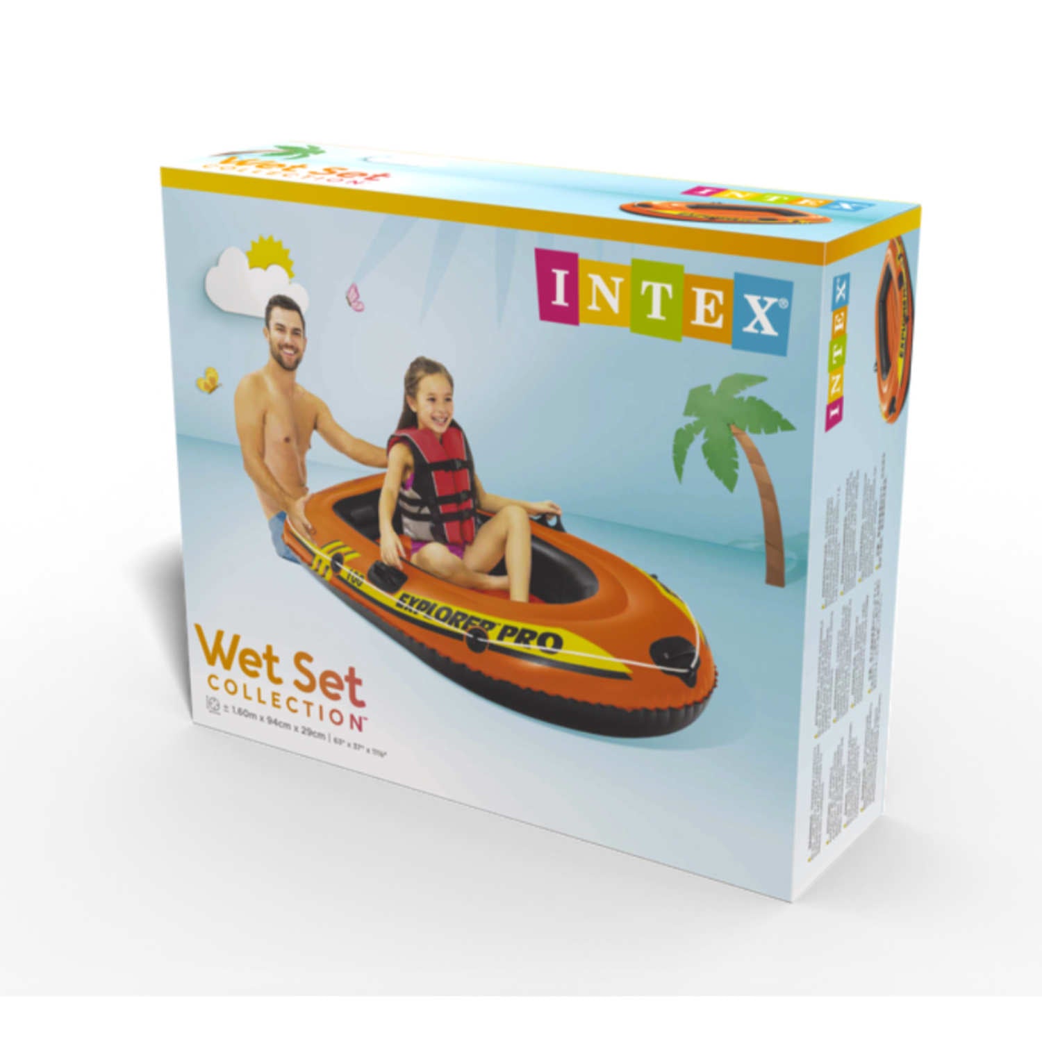 Bote Inflable INTEX Explorer Pro 100 160 x 94 x 29 cm