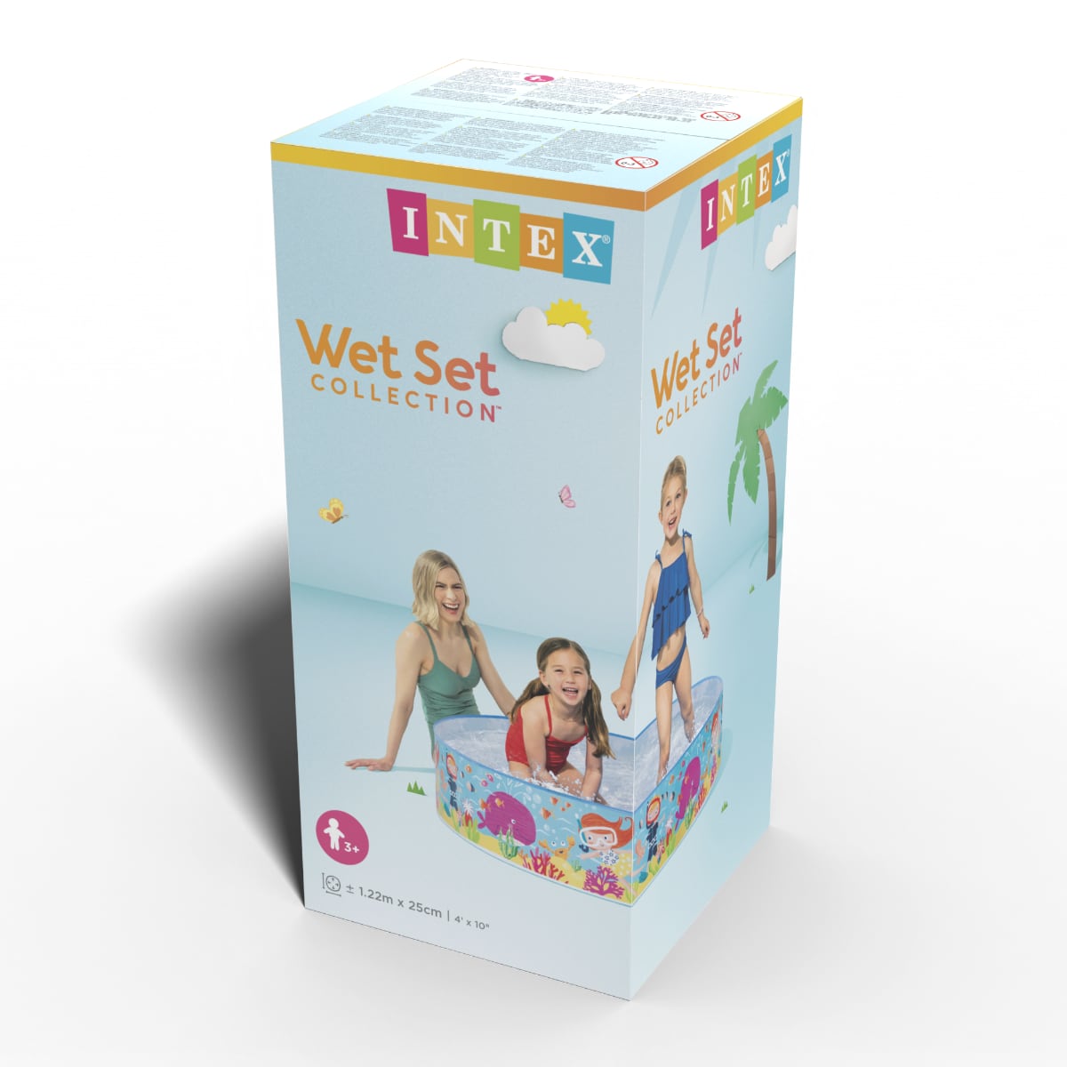 Piscina Semi Rígida INTEX Animal Adventure 122x25cm