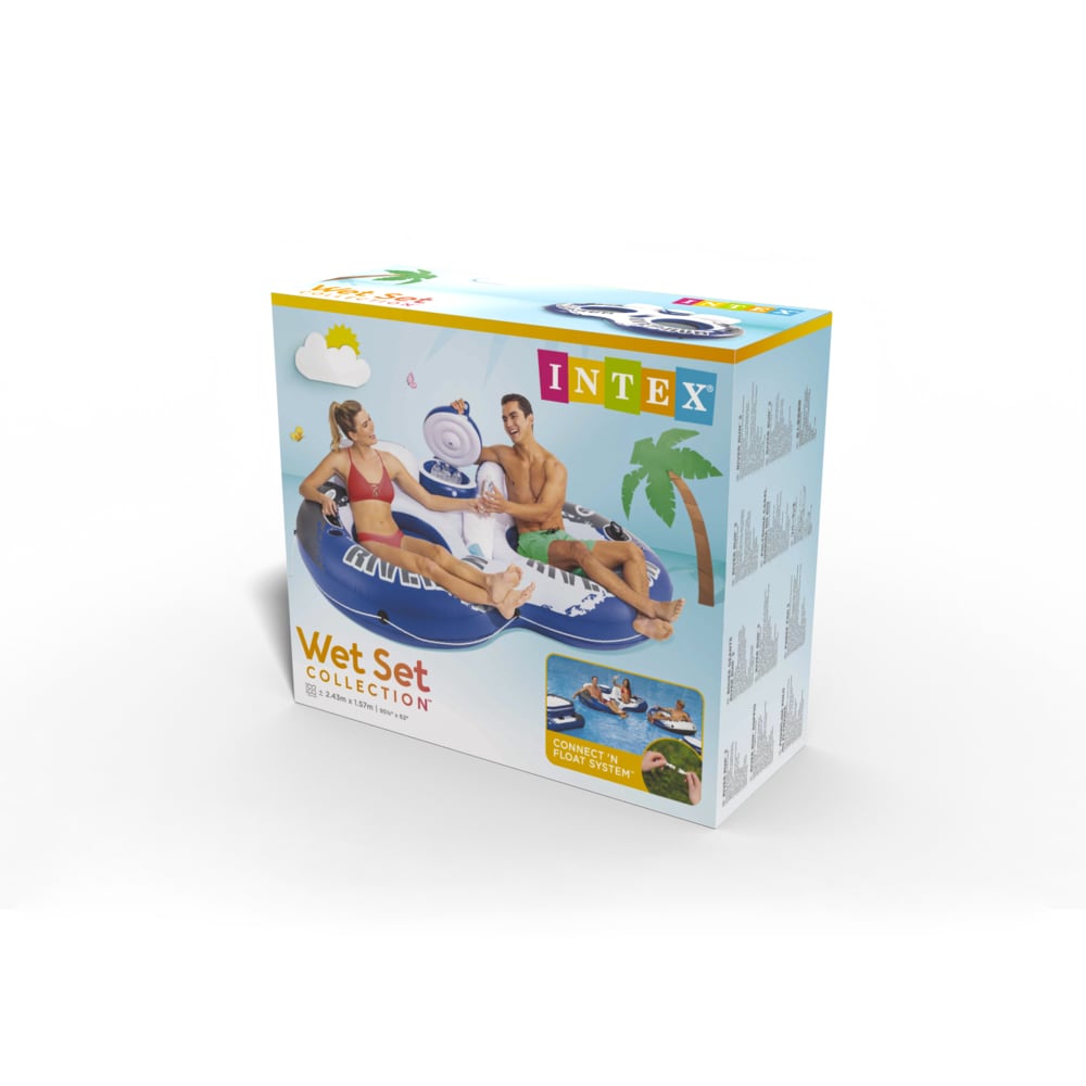 Flotador Redondo Doble INTEX River Run 2