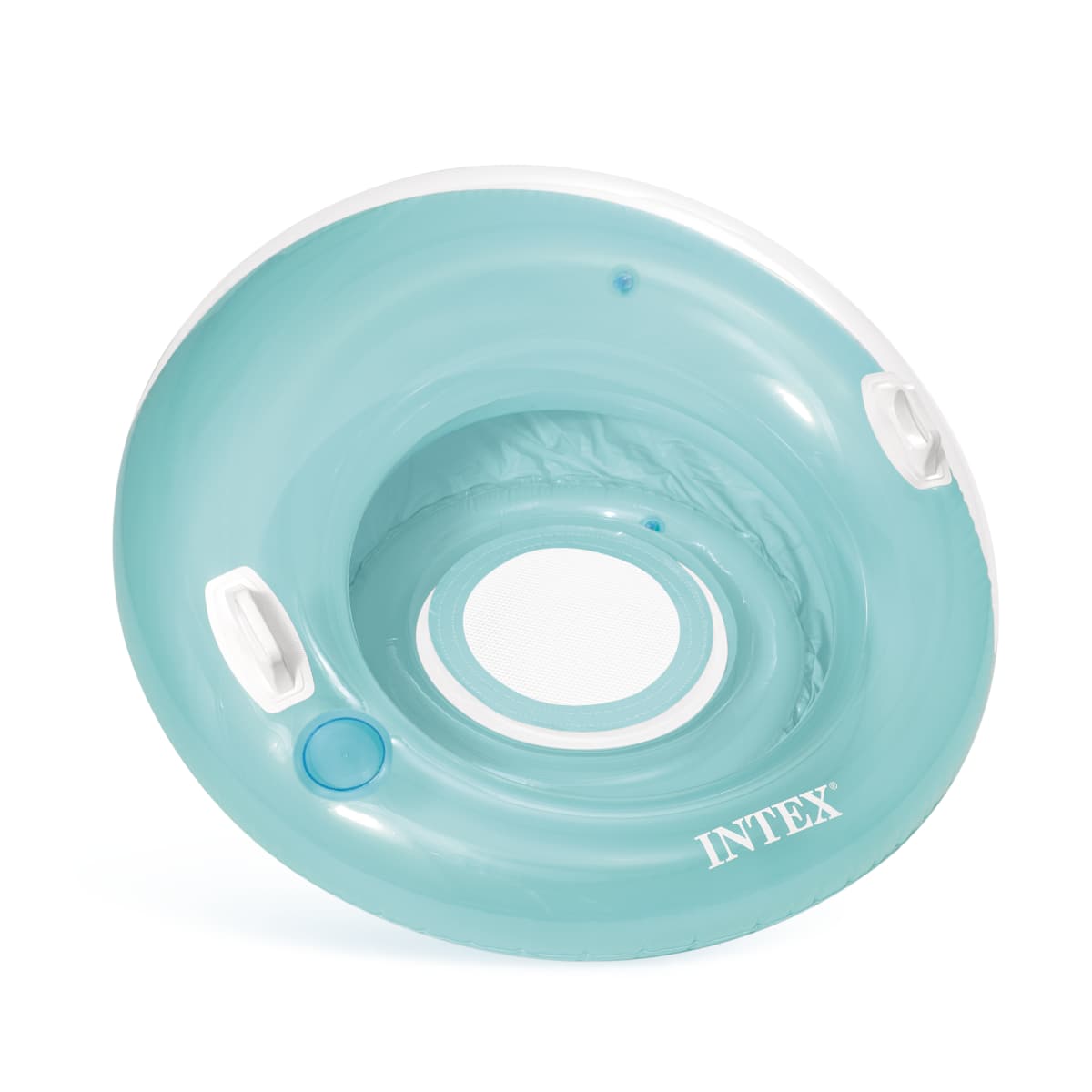 Flotador Sillón Inflable INTEX Sit'N Float Transparente 119cm