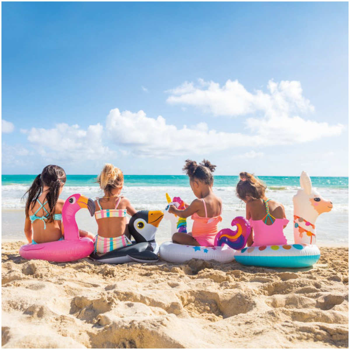 Flotador Inflable Anillo INTEX Animal Split Rings