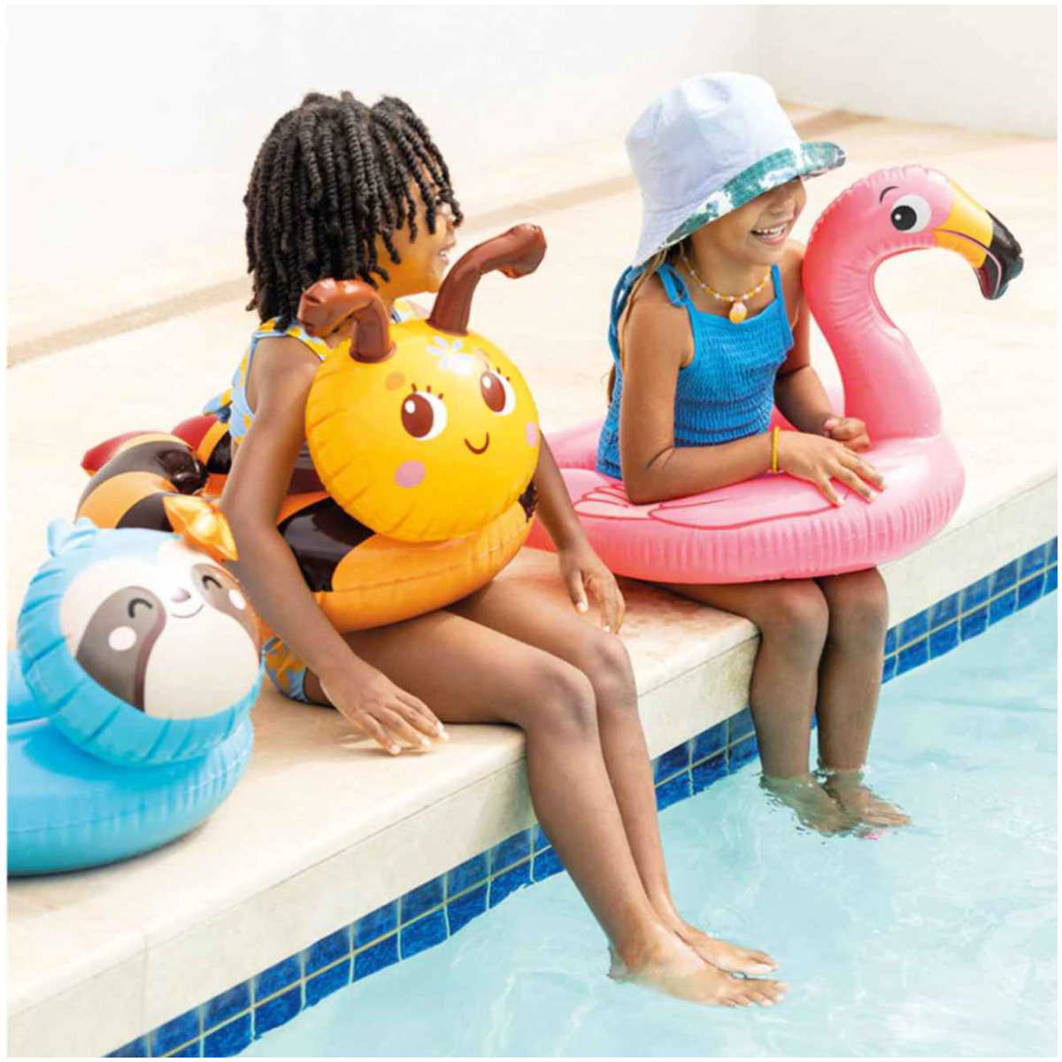 Flotador Inflable Anillo INTEX Animal Split Rings