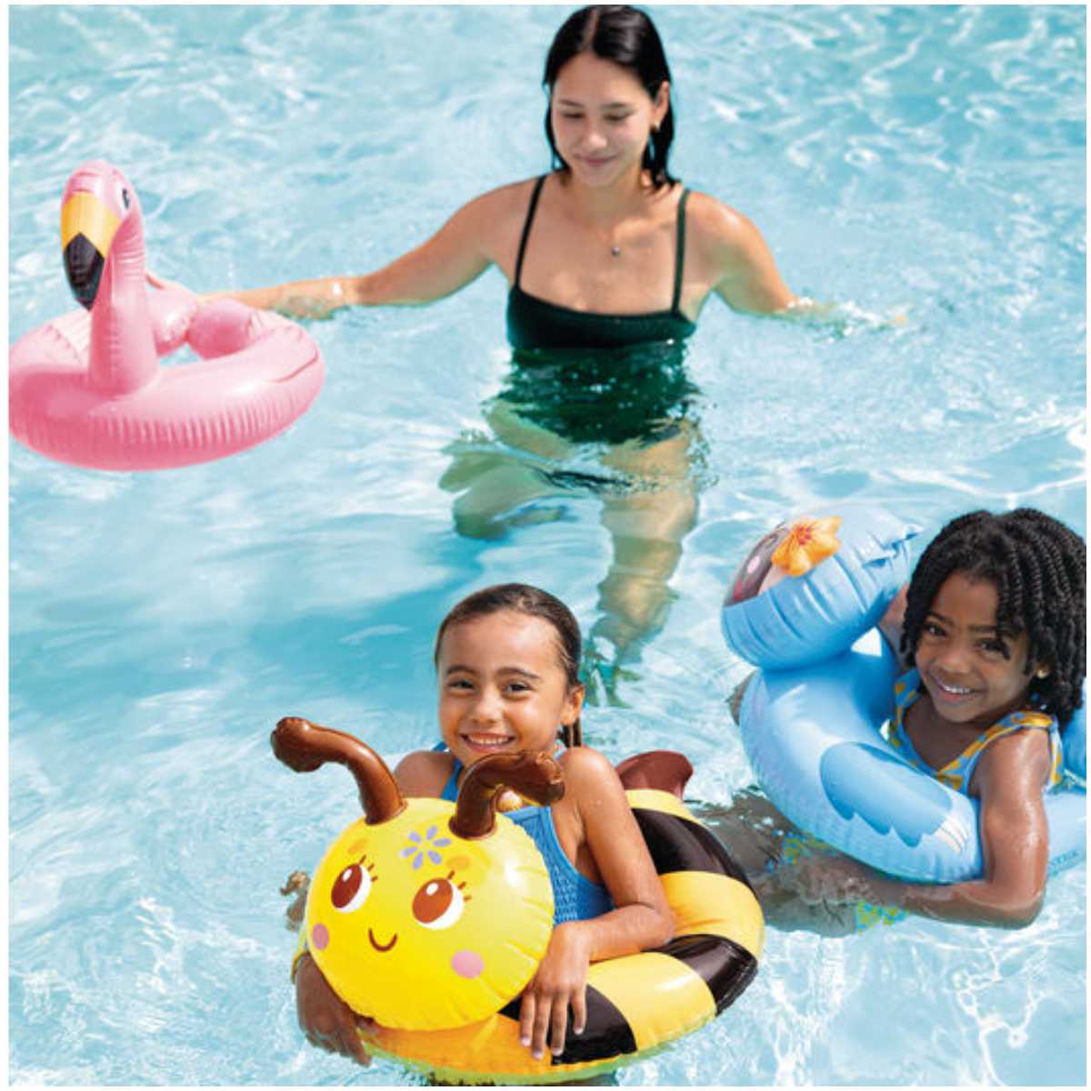 Flotador Inflable Anillo INTEX Animal Split Rings