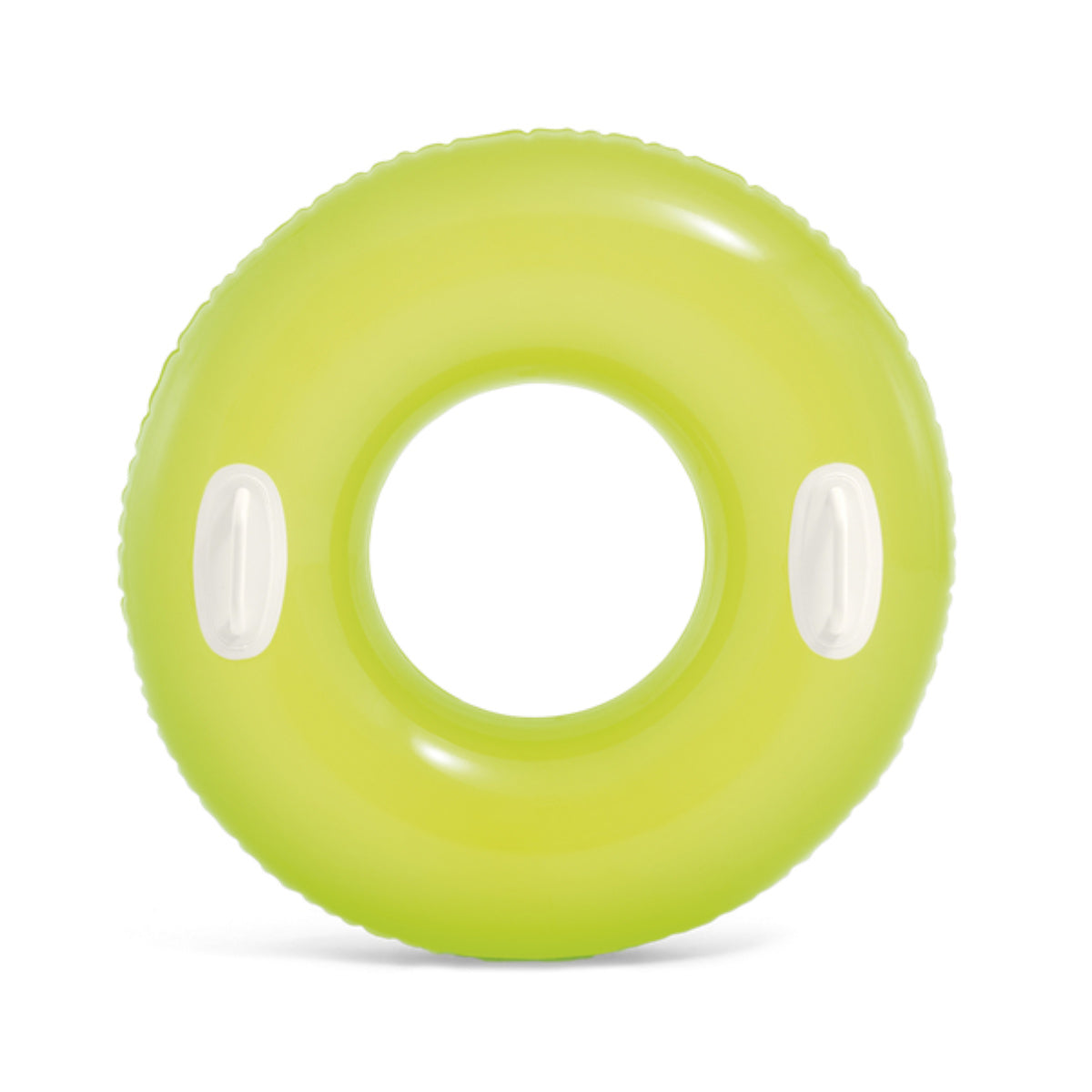 Flotador Inflable Anillo con Asas INTEX Colores Neón, 76cm
